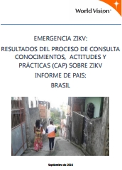 Emergency Zika - Brazil - Results of the Consultation Process Knowledge Attitudes and Practices on ZIKV; 2016 (Spanish only)