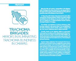 Trachoma Brigades: Heroes in eliminating Trachoma blindness in Chiapas