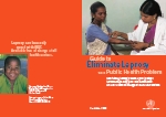 WHO. Guide to Eliminate Leprosy as a Public-Health Problem. 2000