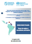 Taller sobre lecciones aprendidas y pasos a seguir de los Programas Nacionales de Eliminación de la Filariasis Linfática y países ex-endémicos; 2014 (Spanish only)