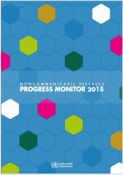 WHO NCDs Progress Monitor 2015