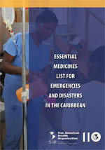 Lista de medicamentos esenciales para emergencias y desastres en el Caribe, 2012