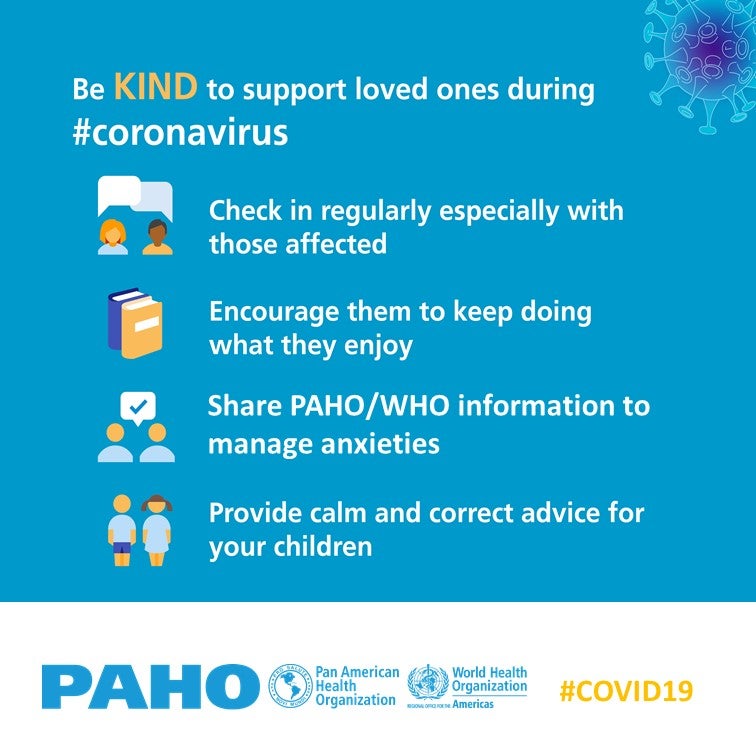 Be kind to address fear during COVID-19