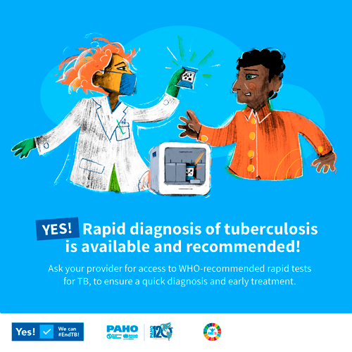 Collection of postcards for social media: Yes! We can end TB! (WTBD 2023)