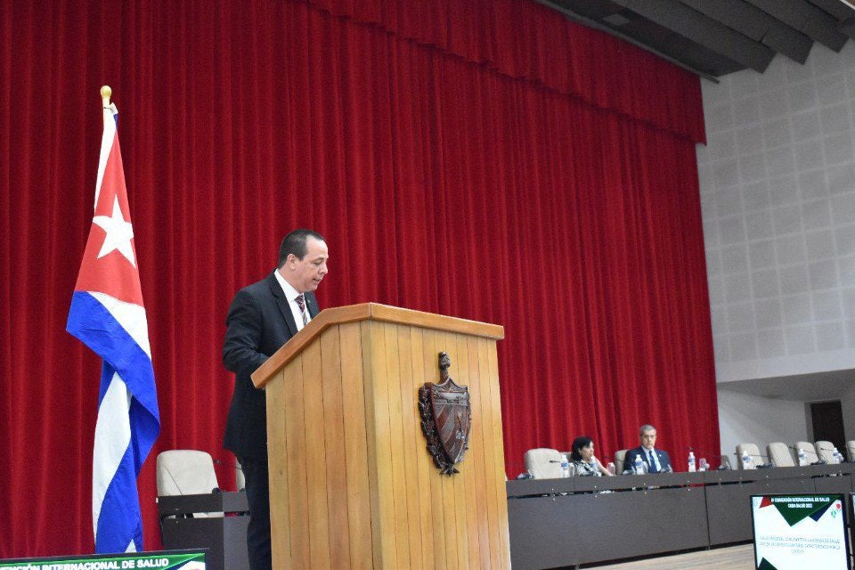 Minister of Public Health of Cuba, José Ángel Portal Miranda