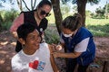 Trabajadores de salud visitan zonas remotas