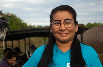 Belkys Payema, de la etnia warekena, dirige el Programa Ampliado de Inmunizaciones del estado Amazonas