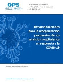reorganización y expansión de los servicios hospitalarios - COVID-19