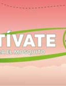 Semana de acción contra los mosquitos 2018-2019. "Actívate contra el mosquito". Banner web 3211x1363px (JPG)