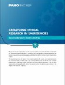 Catalyzing Ethical Research in Emergencies: Recommendations 