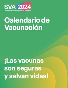 Semana de Vacunación en las Américas 2024 - Folleto Cuba