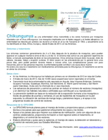 Hojas Informativas: Chikungunya