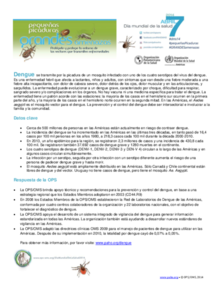 Hojas Informativas: Dengue
