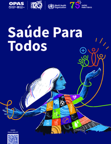 Poster: Salud Para Todos (fundo azul)