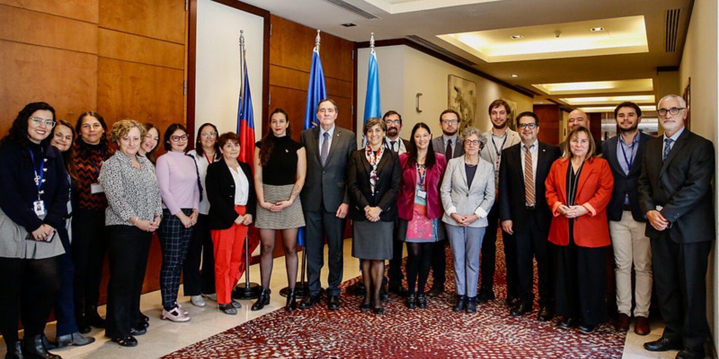 Dr. Jarbas Barbosa se reúne con máximas autoridades sanitarias de Chile 