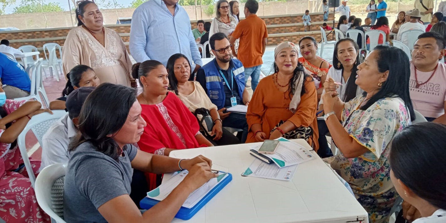Mesas de salud con pueblos indígenas y comunidades negras para la construcción del plan de desarrollo departamental en La Guajira