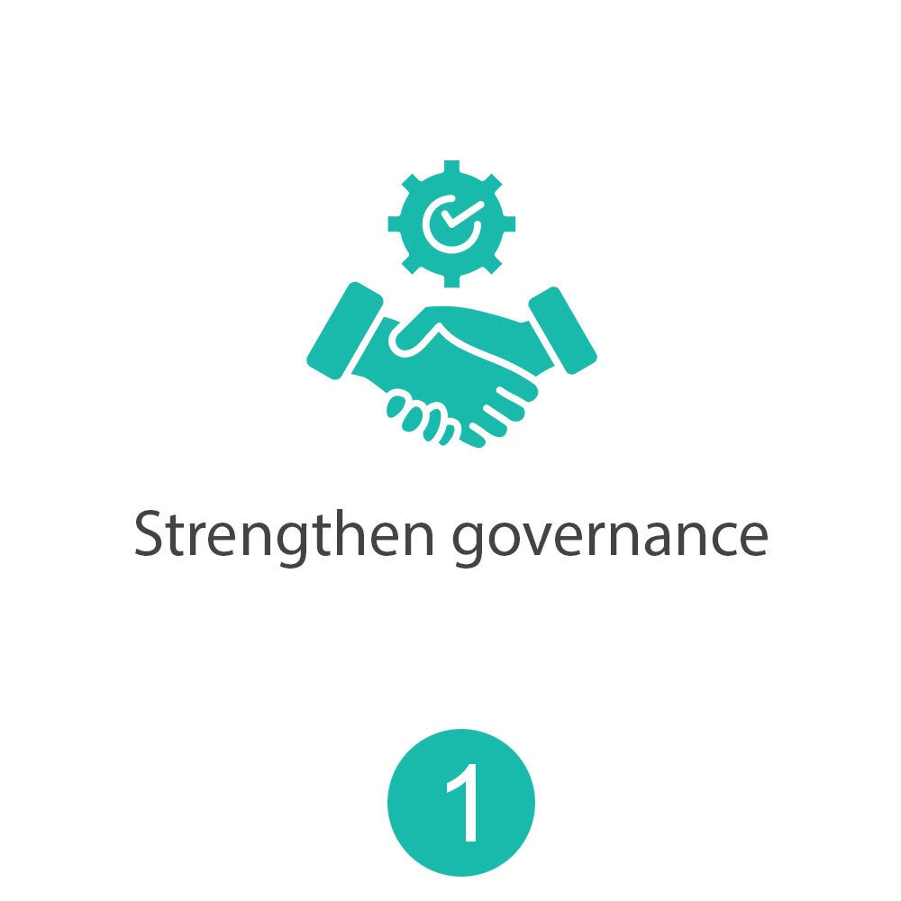 Strengthen governance