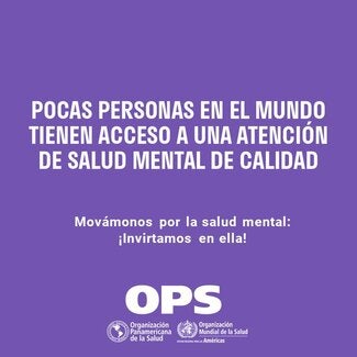 Pocas personas en el mundo tienen acceso a una atención de salud mental de calidad
