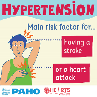 Hypertension: main risk factor for...