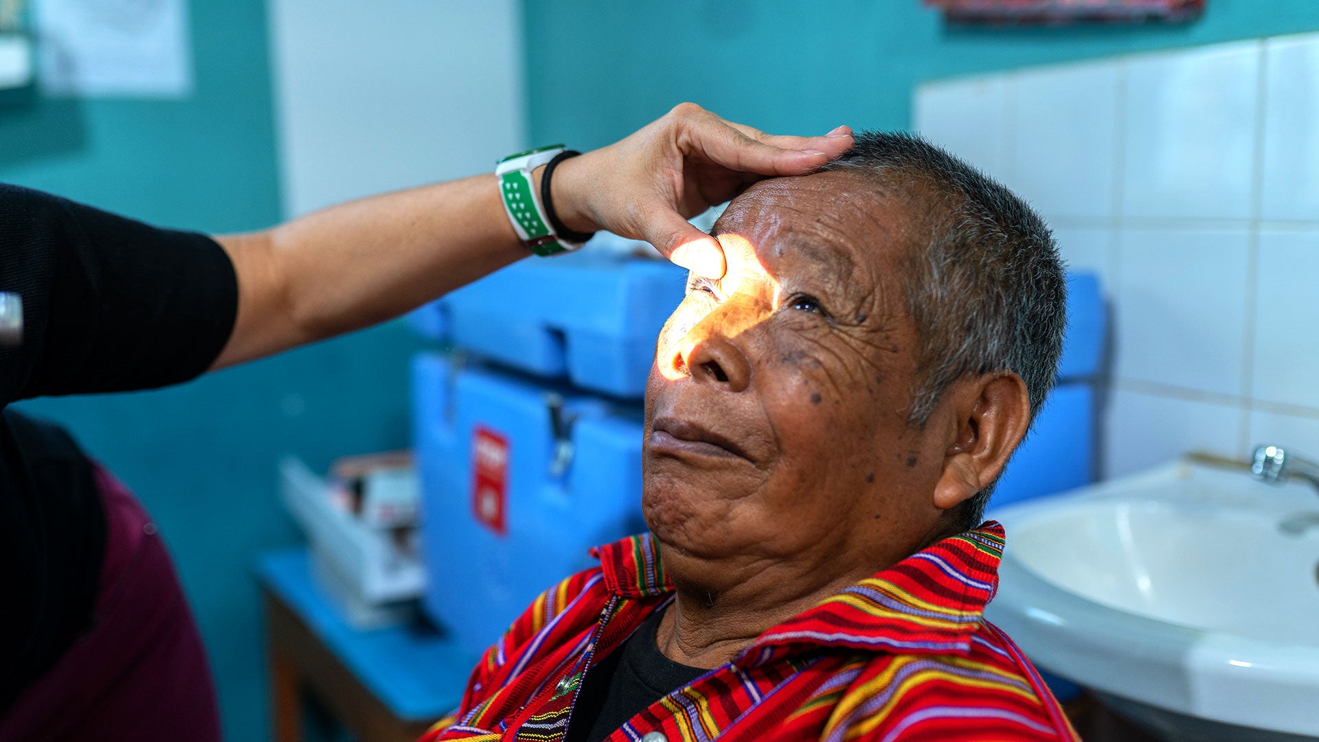 Trachoma screening 