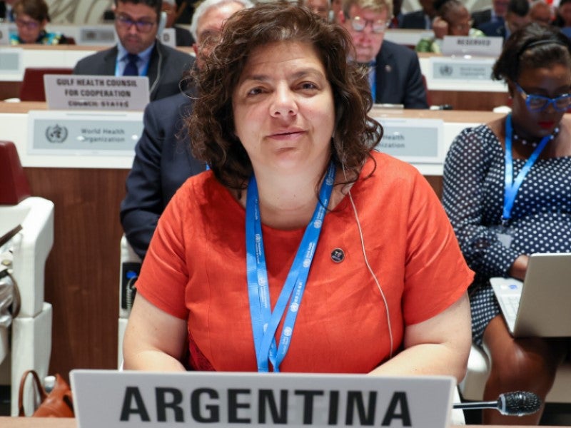 Ministra de Salud de Argentina, Carla Vizzotti