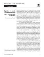 pan-american-journal-public-health-thematic issue-equity