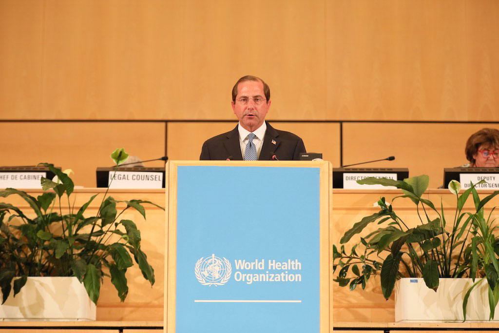 Alex Azar, secretary of Health and Human Services