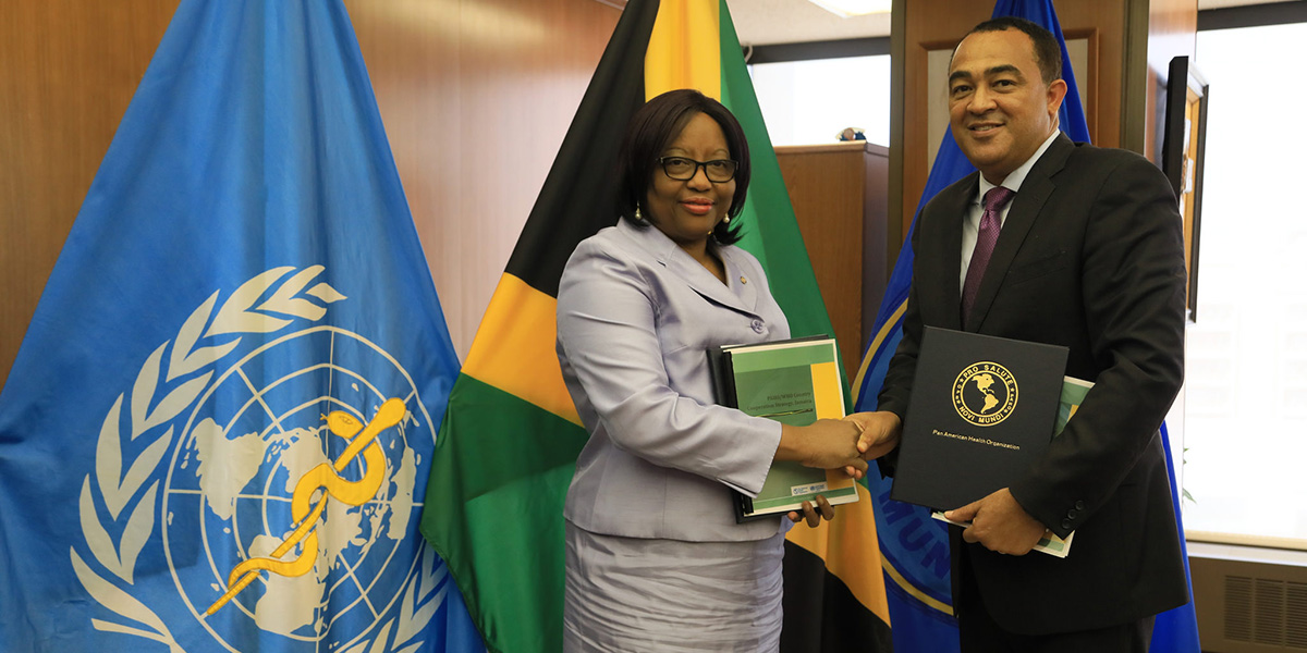 paho director and jamaica minister of health