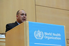 Roberto Morales Ojeda, Presidente de la 67a Asambea Mundial de Salud