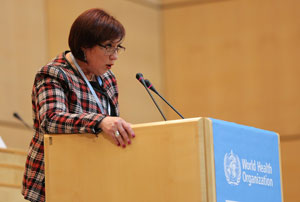 Minister
of Health of Uruguay Susana Muñiz