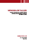 Memoria de taller: Avances y desafíos en la producción de información estratégia sobre VIH en América Latina; 2008