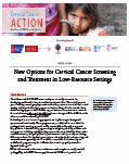OPS. Nuevas opciones para el tamizaje y el tratamiento del cáncer cervicouterino en entornos de escasos recursos, 2006