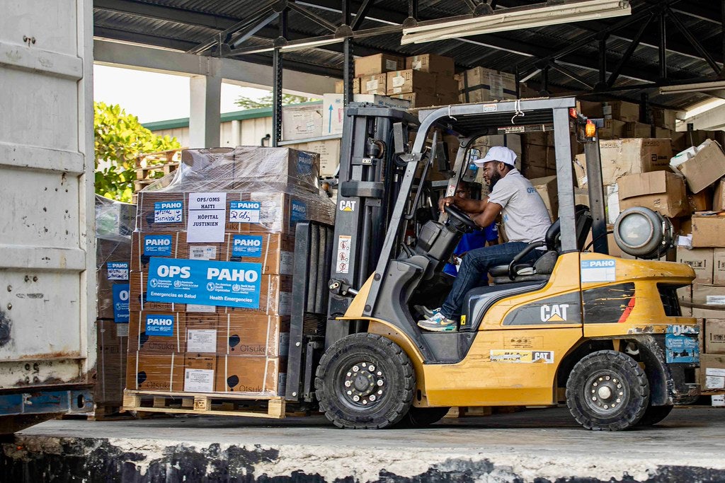 PAHO support to countries affected by Hurricane Melissa