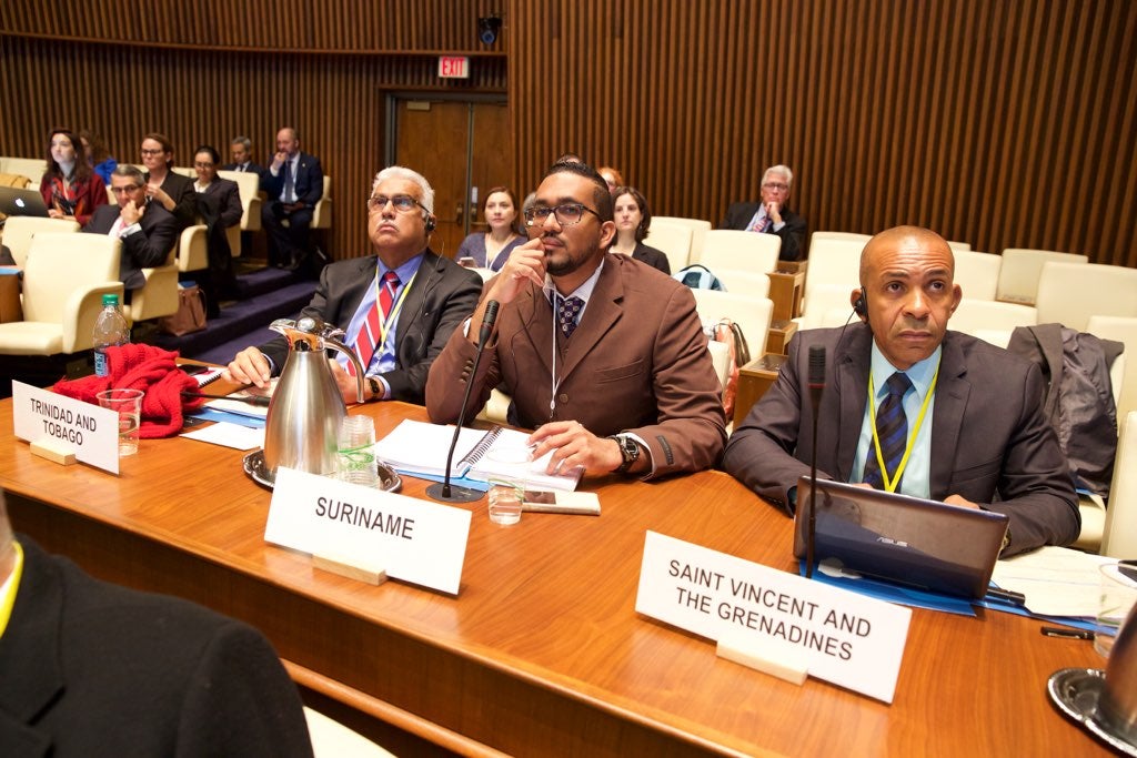 PAHO and Ministers of Health from the Americas meeting at PAHO’s headquarters
