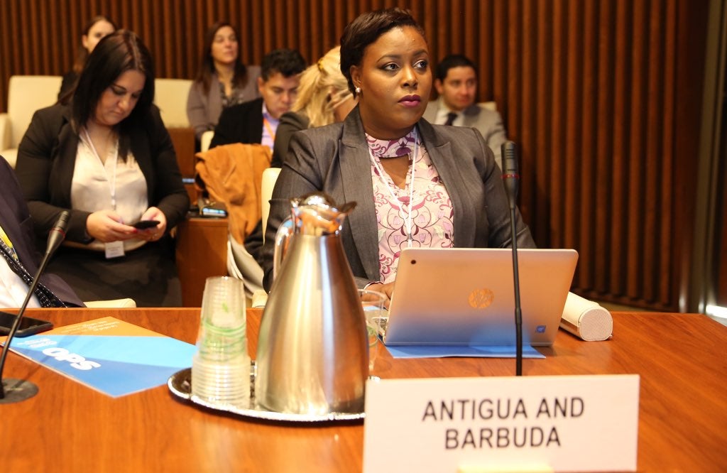 PAHO and Ministers of Health from the Americas meeting at PAHO’s headquarters