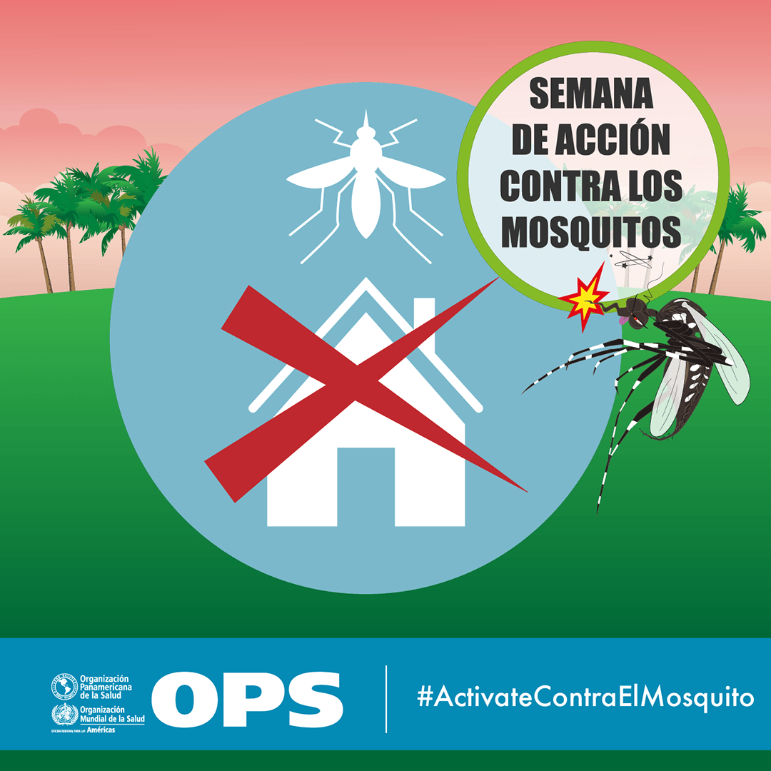Área de vuelo del mosquito