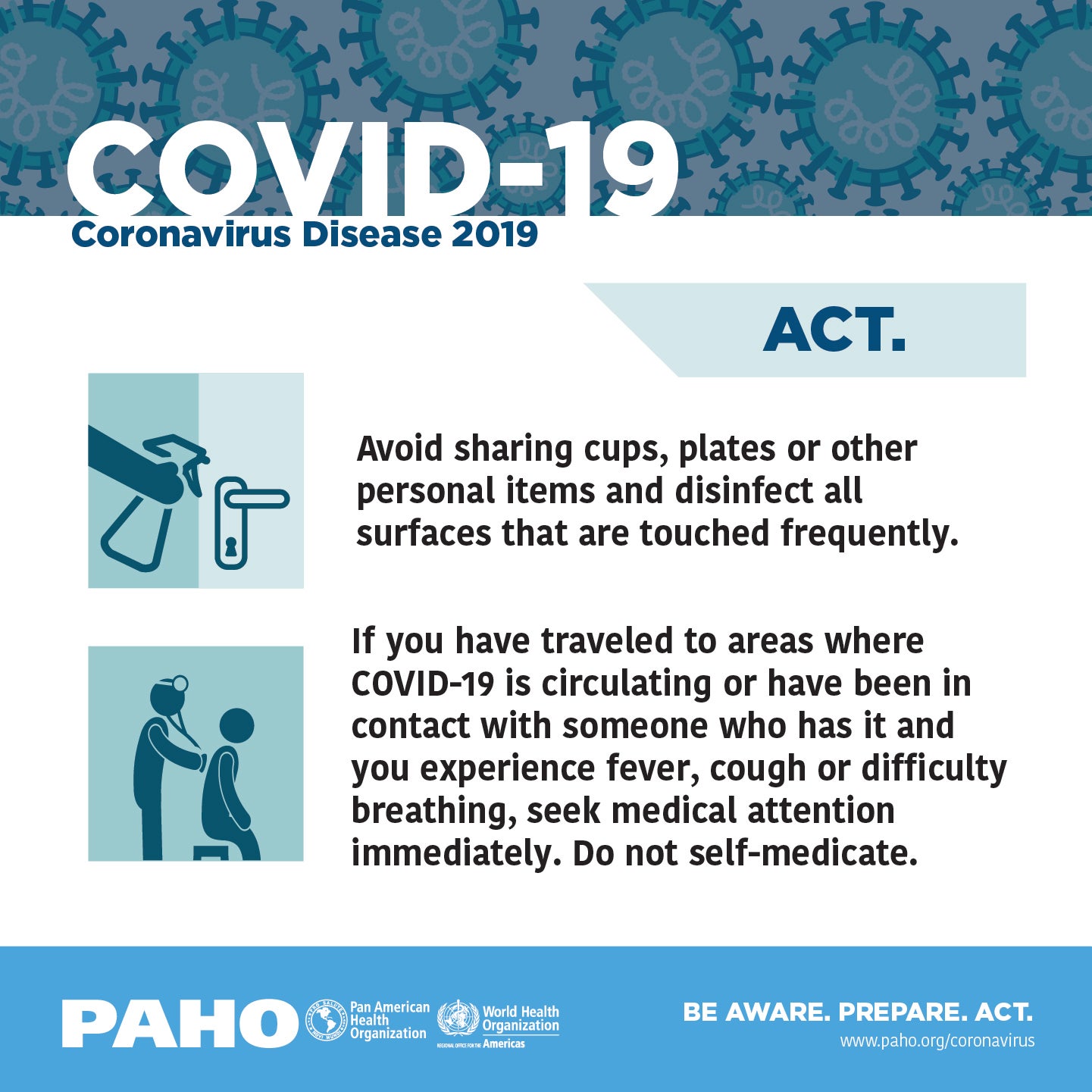 Social Media Postcard: COVID-19 ACT 2