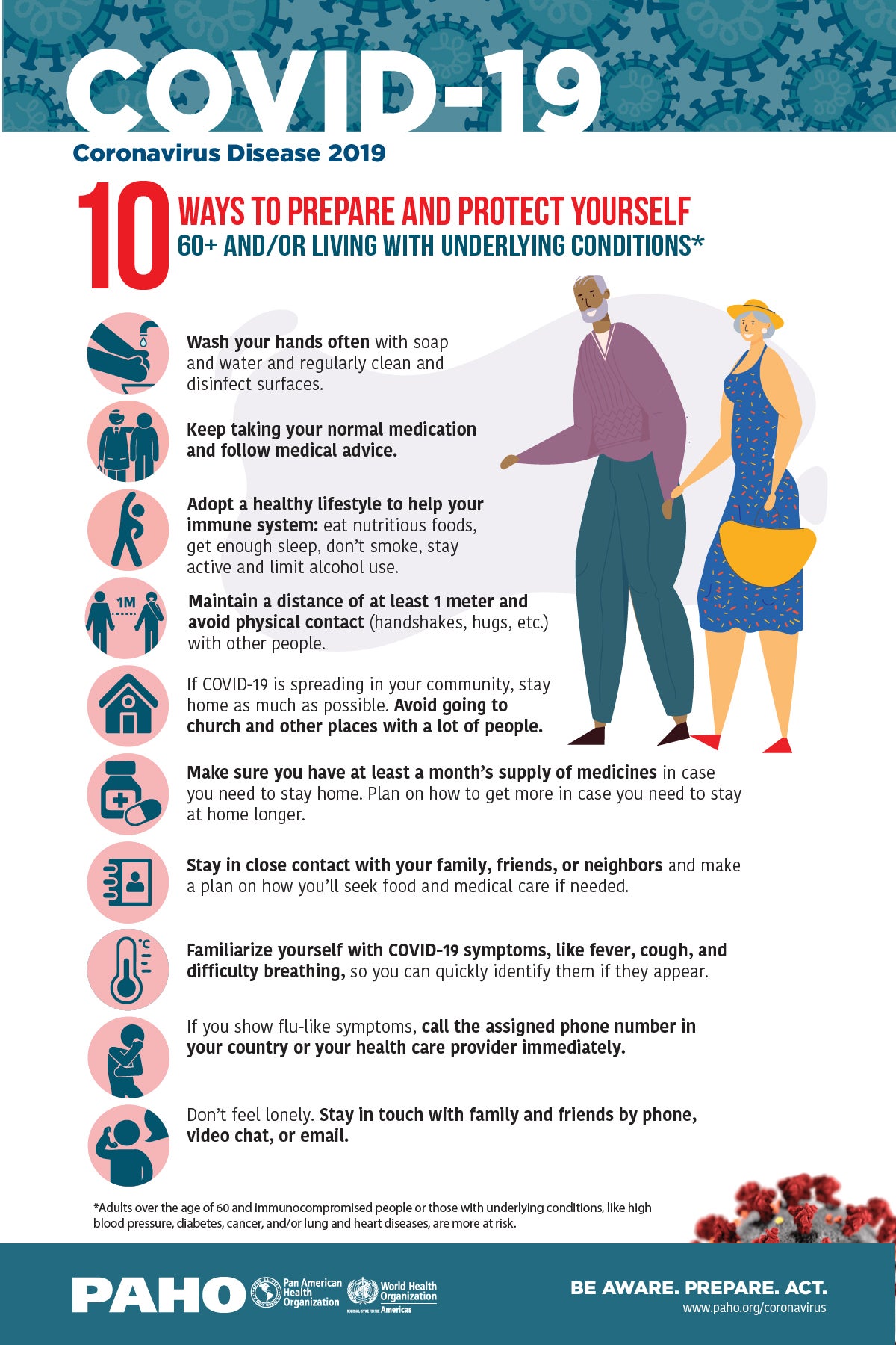 Infographic: COVID-19. Ways to prepare and protect yourself if you´re ...
