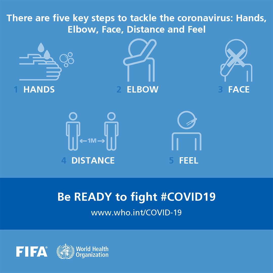 Be ready to fight COVID-19 social media postcard 6