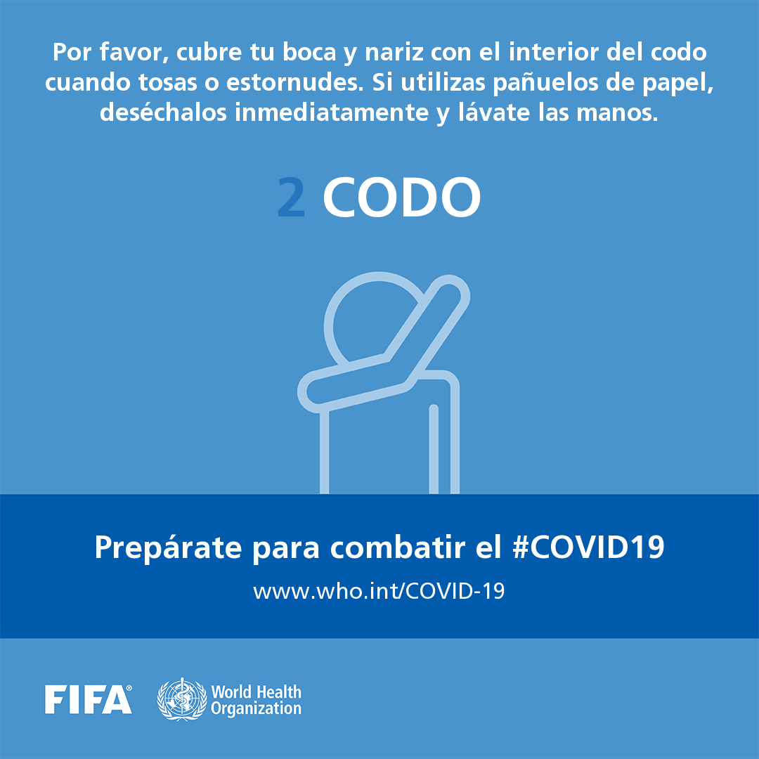 Prepárate para combatir el COVID-19 postal para redes sociales 2