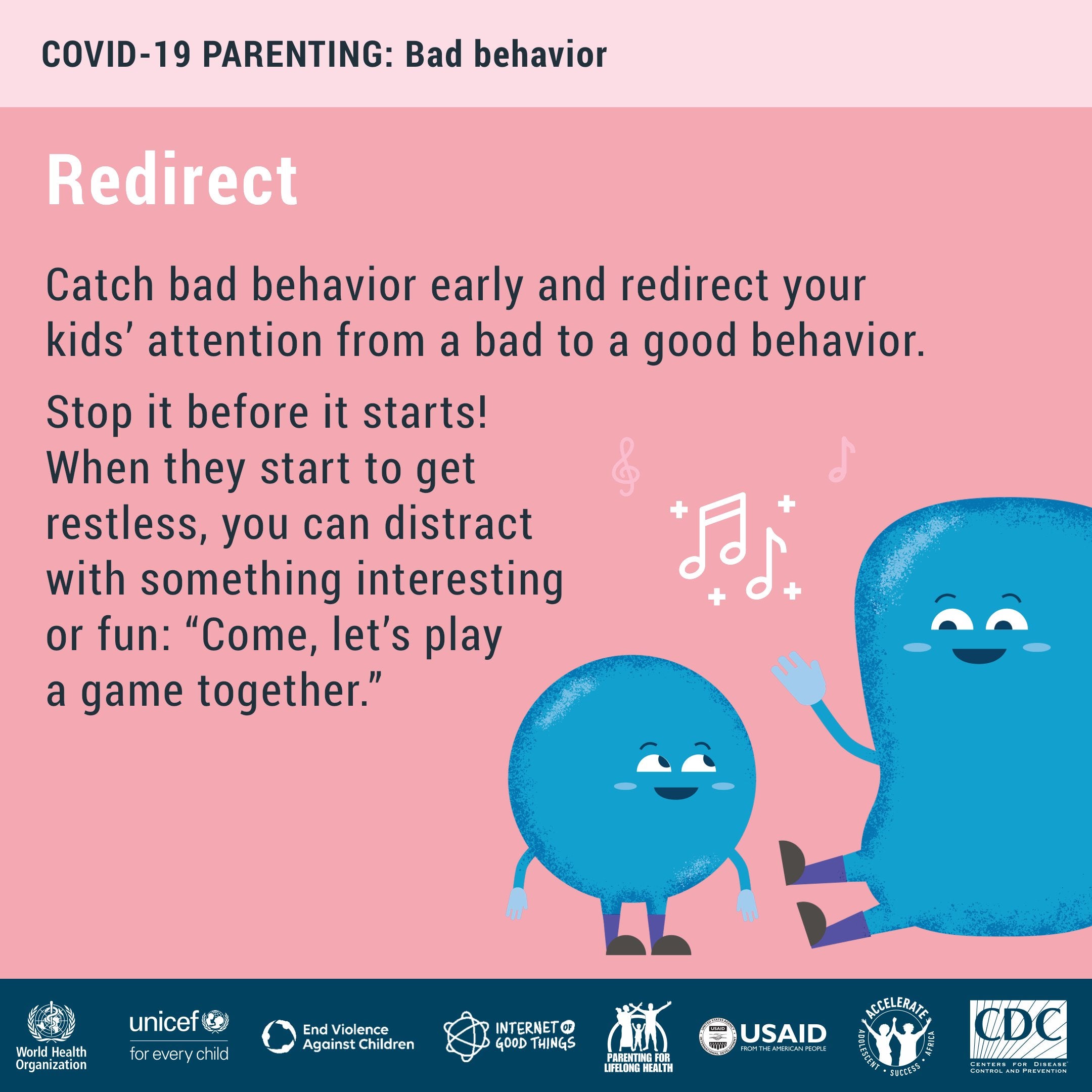 Redirect bad behavior