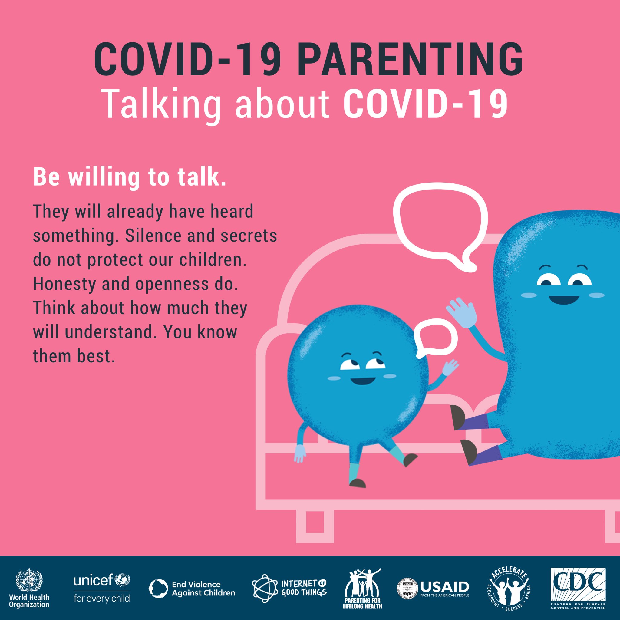 Talking about COVID-19