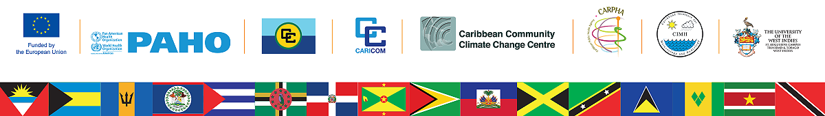 EU CARIFORUM logos and flags
