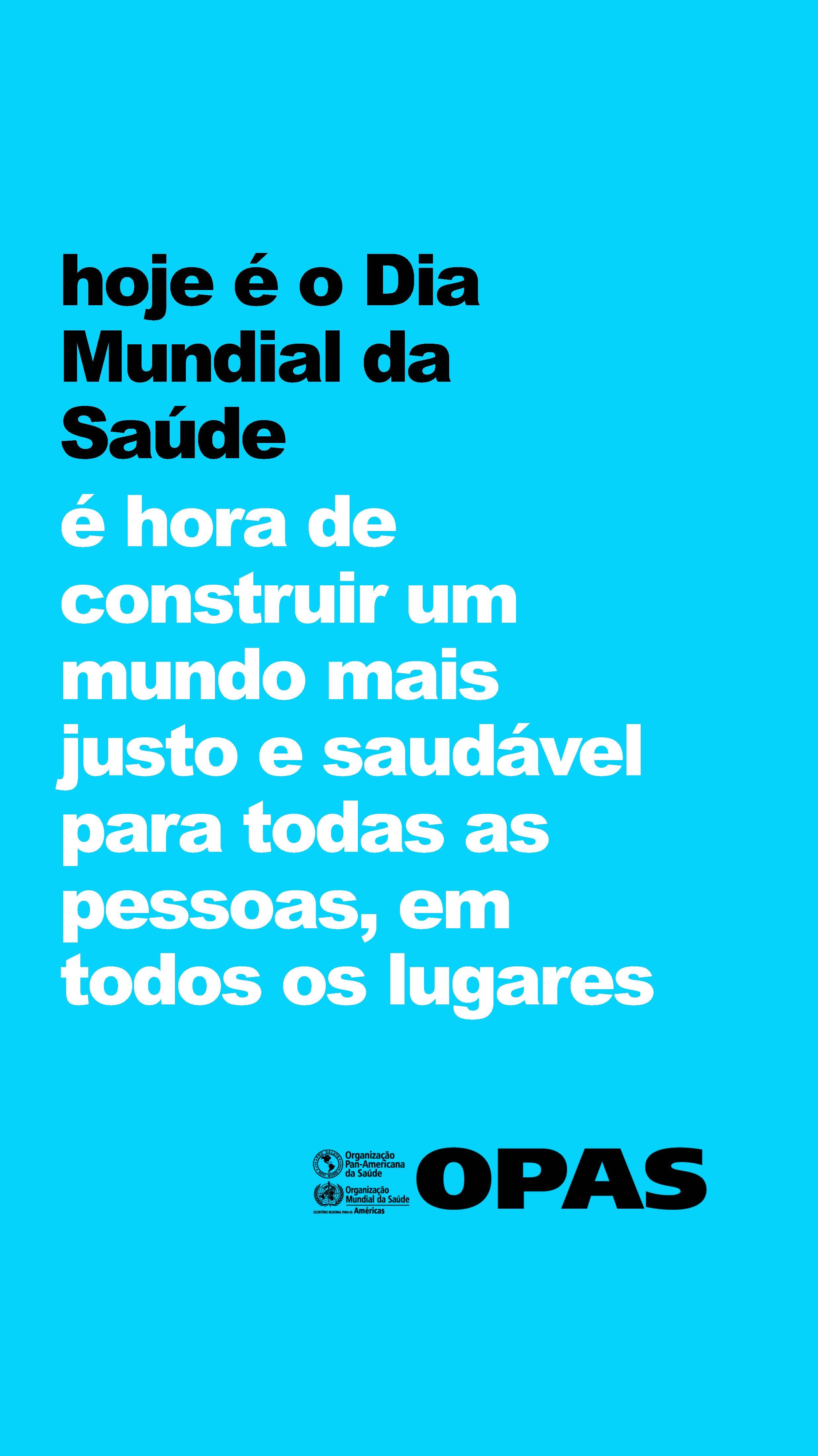 Dia Mundial da Saúde 2021