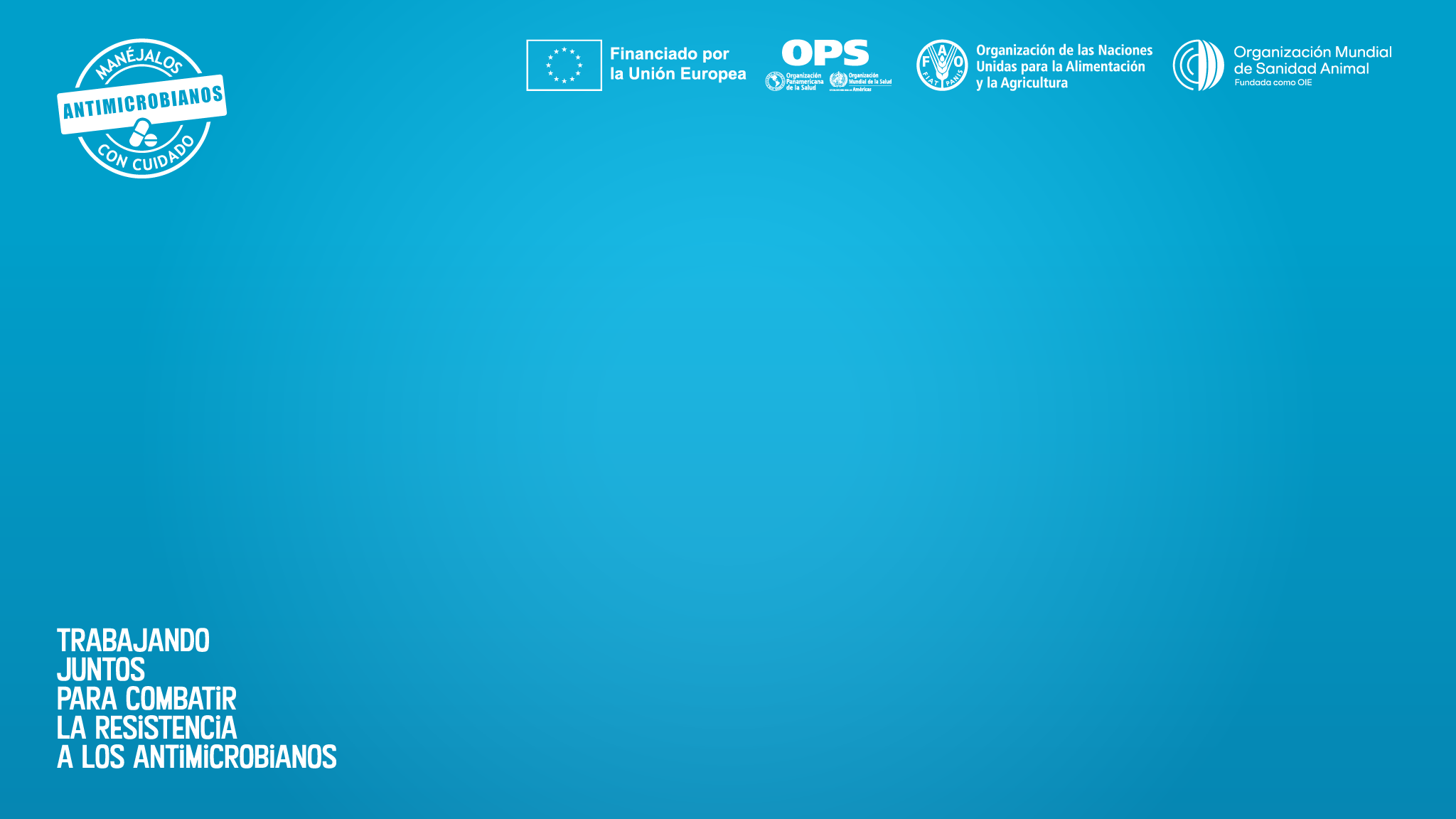 Proyecto UE-OPS-OMSA-FAO: Fondo para webinario 1