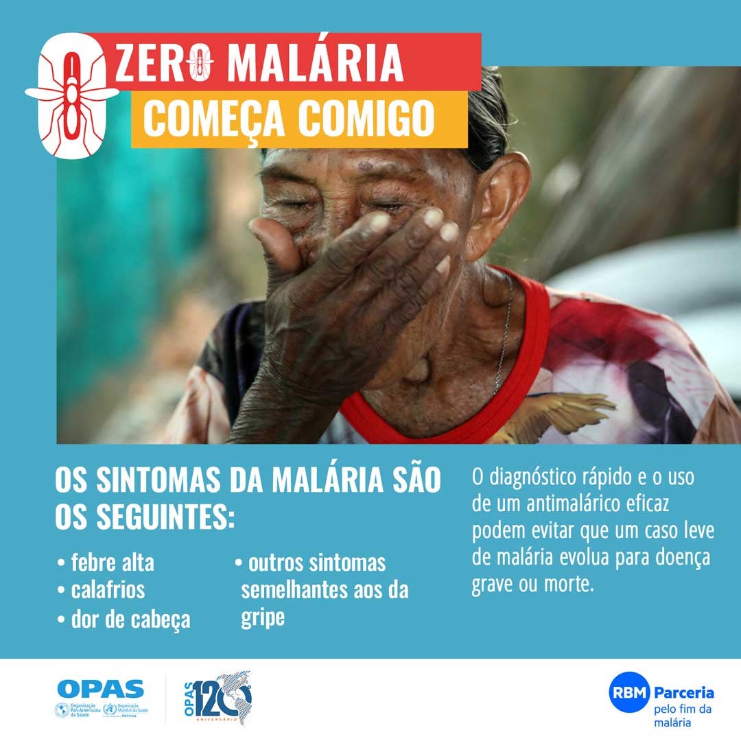 Cartão de Redes Sociais 8 - Dia da Malária nas Américas 2022