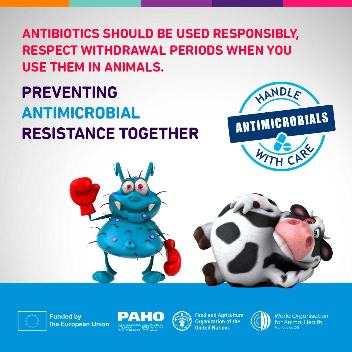 Social media: Antibiotics should be used responsibly, respect withdrawal periods when you use them in animals