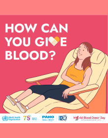 World Health Organization (WHO) - 💓 Give blood & keep the world beating 💓 Give blood & keep the world beating 💓 Give blood & keep the world beating 💓 Give blood