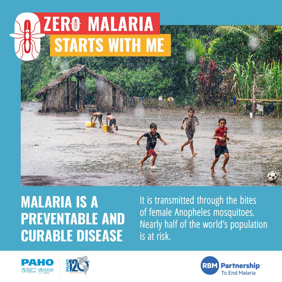 Postcard for social media 6- Malaria Day in the Americas 2022