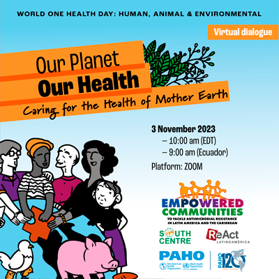 Events of the Empowered Communities Initiative: 3/Nov - One Health Day: Human, animal, environment
